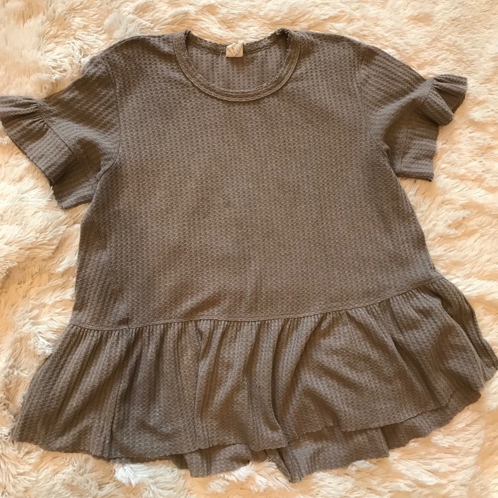Peplum top